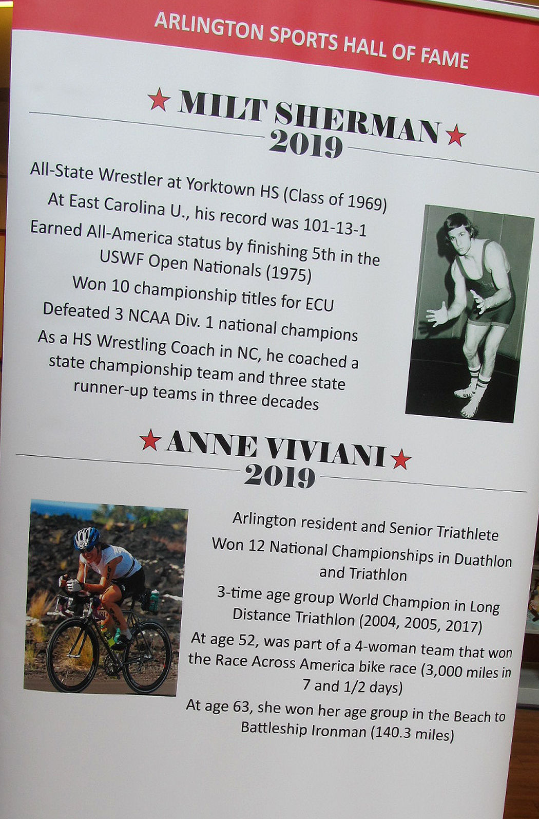 Arlington Sports Hall of Fame 19